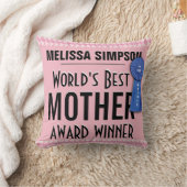 世界で最も最高のな母賞 クッション (ブランケット)