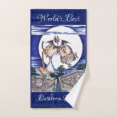 世界で最も最高のな浴室の歌手のBathタオルセット バスタオルセット (ハンドタオル)