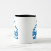 世界で最も最高のな物理療法家 マグカップ (中央)