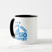 世界で最も最高のな物理療法家 マグカップ (正面左)