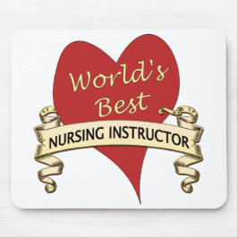 世界で最も最高のな看護のインストラクター マウスパッド