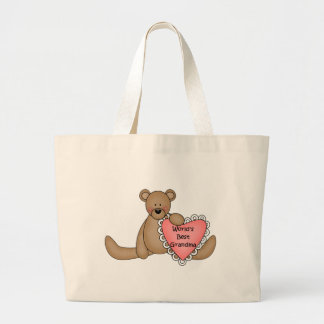 世界で最も最高のな祖母のtotebag ラージトートバッグ