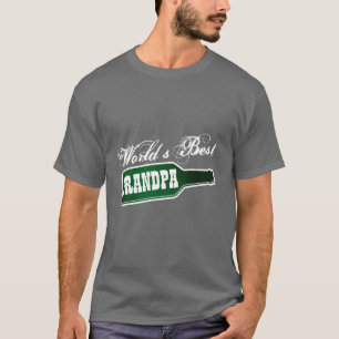 世界で最も最高のな祖父のTシャツ のヴィンテージのビール瓶 Tシャツ
