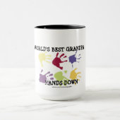 世界で最も最高のな祖父はコーヒー・マグを渡します マグカップ (中央)