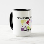 世界で最も最高のな祖父はコーヒー・マグを渡します マグカップ (正面左)