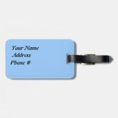 世界で最も最高のな祖父 ラゲッジタグ (裏面横)