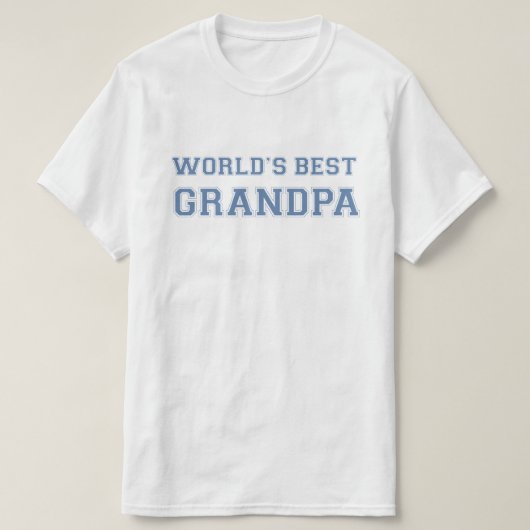 世界で最も最高のな祖父 Tシャツ (デザイン正面)