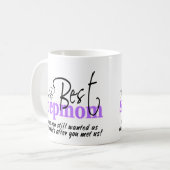 世界で最も最高のな義母のマグ コーヒーマグカップ (正面左)