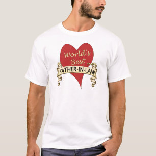 世界で最も最高のな義父 Tシャツ
