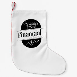 世界で最も最高のな証券分析家 スモールクリスマスストッキング