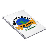 世界で最も最高のな郵便配達員 ノートブック (右側)