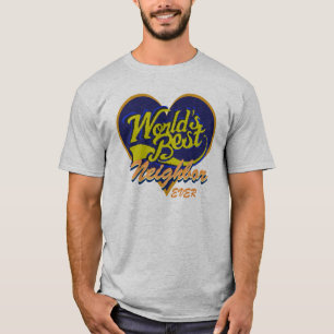 世界で最も最高のな隣人 Tシャツ