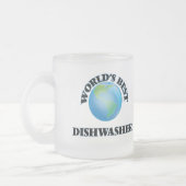 世界で最も最高のな食洗機 フロストグラスマグカップ (左)