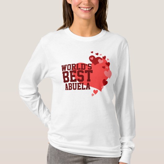 世界で最も最高のなAbuela Tシャツ (正面)