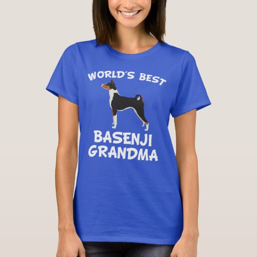 世界で最も最高のなBasenjiの祖母 Tシャツ (正面)