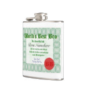 世界で最も最高のなBro フラスク (左)