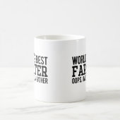 世界で最も最高のなFarter、私は父を意味します コーヒーマグカップ (中央)