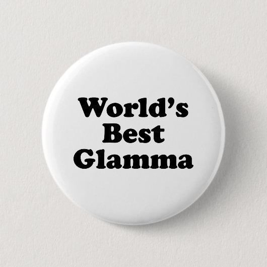 世界で最も最高のなGlamma 缶バッジ (正面)