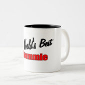 世界で最も最高のなGrammie ツートーンマグカップ (正面右)