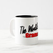 世界で最も最高のなGrammie ツートーンマグカップ (正面左)