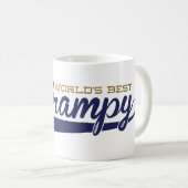 世界で最も最高のなGrampyのマグ コーヒーマグカップ (正面右)