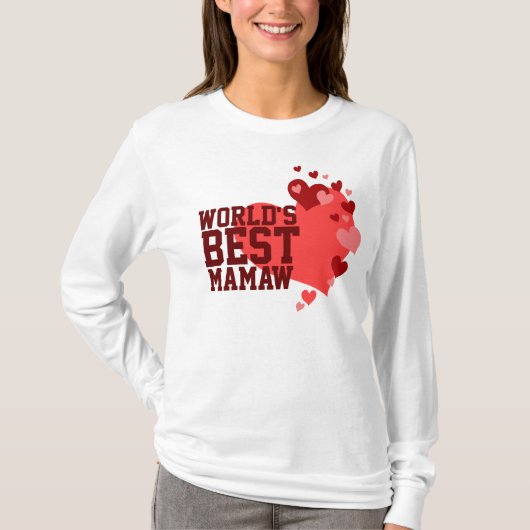 世界で最も最高のなMamaw Tシャツ (正面)