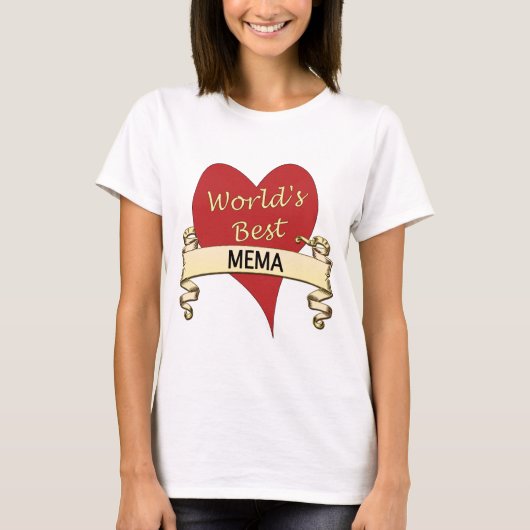 世界で最も最高のなMema Tシャツ (正面)