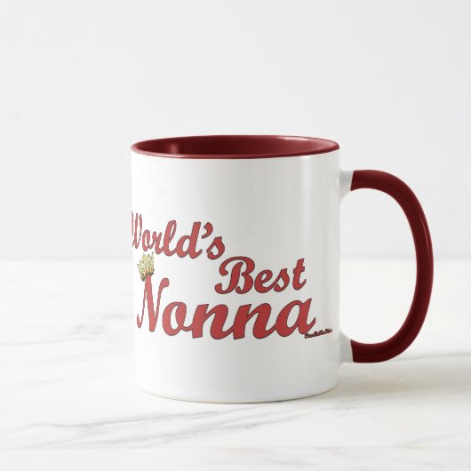 世界で最も最高のなNonna マグカップ (右)