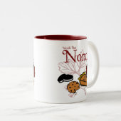 世界で最も最高のなNonniのマグ ツートーンマグカップ (正面右)