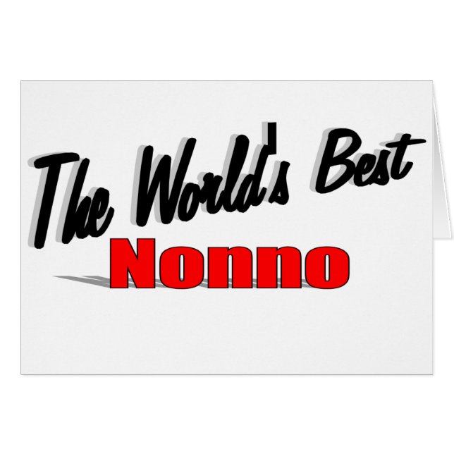 世界で最も最高のなNonno (正面横)