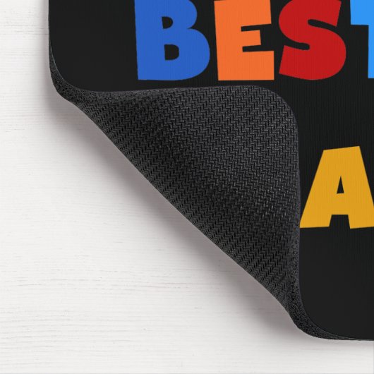 世界で最も最高の高いおばあちゃんの明るい色 マウスパッド (コーナー)