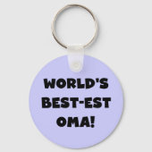 世界で最も最高の高いお真っ白の贈り物 キーホルダー (正面)