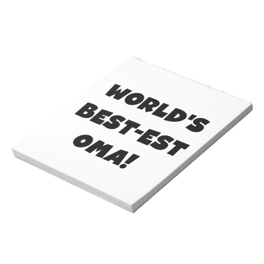 世界で最も最高の高いお真っ白の贈り物 ノートパッド (回転)