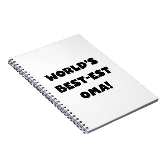 世界で最も最高の高いお真っ白の贈り物 ノートブック (右側)