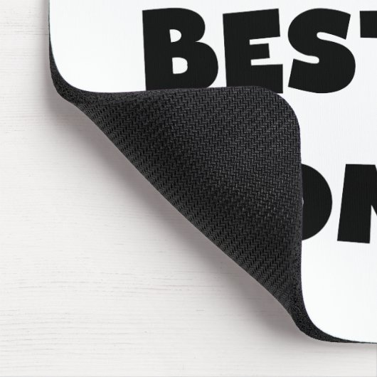 世界で最も最高の高いお真っ白の贈り物 マウスパッド (コーナー)