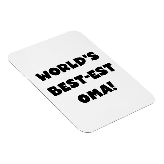 世界で最も最高の高いお真っ白の贈り物 マグネット (右側)