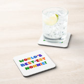 世界で最も最高の高いノニー・ブライト・カラーズ・ギフト コースター (右側)