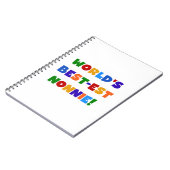 世界で最も最高の高いノニー・ブライト・カラーズ・ギフト ノートブック (左側)