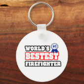 世界で最も有名な消防士 キーホルダー (正面)