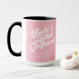 世界で最も熱いガールフレンド マグカップ