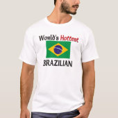 世界で最も熱いブラジル人 Tシャツ (正面)