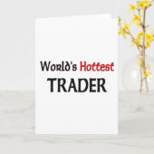 世界で最も熱い貿易業者 カード (黄色い花)