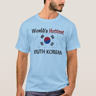世界で最も熱い韓国人 Tシャツ