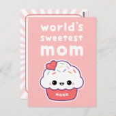 世界で最も甘い母 ポストカード (正面/裏面)