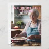 世界で最も甘い祖母の雑誌カバーカード (正面)