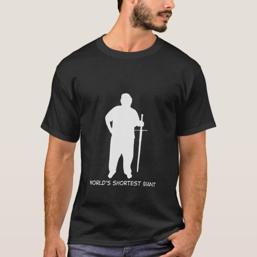 世界で最も短い巨人 Tシャツ (正面)