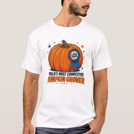 世界で最も競争力のあるカボチャ栽培者 Tシャツ