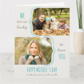 世界で最も素敵なお母さんへ 感謝の写真カード カード (正面)