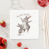 世界で最も素敵なお父さん スタンダードランチョンナプキン (インサイチュ)