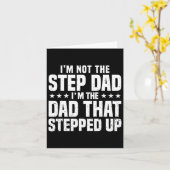 世界で最も素敵なステップアップパパ カード (黄色い花)